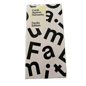 Cards Against Humanity Family Edition Game Brand